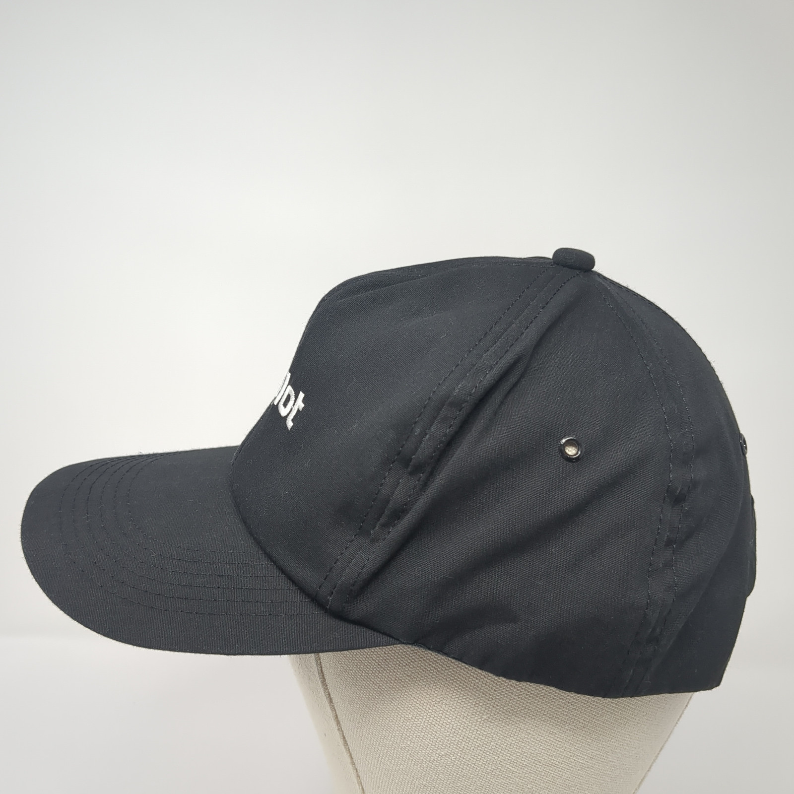 Simplot Snapback Hat Black One Size Adjustable Em… - image 3