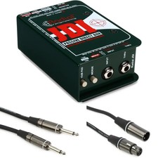 Radial JDI Passive Instrument Direct Box with Cables