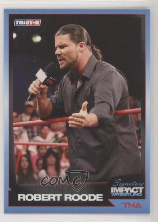 2011 TRISTAR TNA Signature Impact Wrestling Bobby Roode Robert Roode #67 1g2u