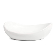 Ceramic Soap Dish Holder, for Bathroom,Tub and Kitchen Sink White