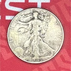 1945 Liberty Walking Half Dollar 50C 90% Silver Business Strike Philadelphia
