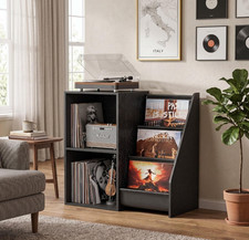 Record Player Stand with 3 Tier Vinyl Storage Turntable Table with Album Organ