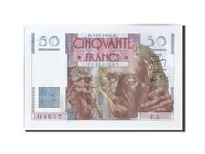 [#207178] Banknote, France, 50 Francs, 50 F 1946-1951   Le Verrier  , 1946, 1946