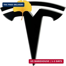 Model 3/Y Badge Emblem-Front Hood Frunk Replacement Logo for Tesla Model 3 Y-3D