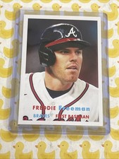 FREDDIE FREEMAN #2 2021 TOPPS ARCHIVES 1957 atlanta braves los angeles dodgers
