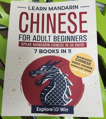Learn Mandarin Chinese Adult Beginners 7 Books in 1 Speak 30 Days Video Course 