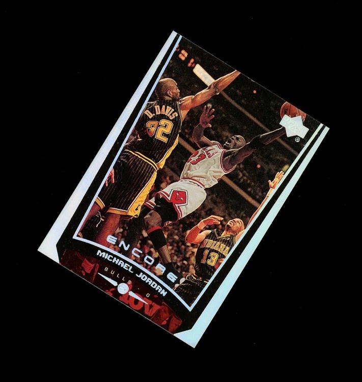 1998-99 Upper Deck ENCORE HOLO BORDER FOIL MJ MICHAEL JORDAN! Bulls SEE