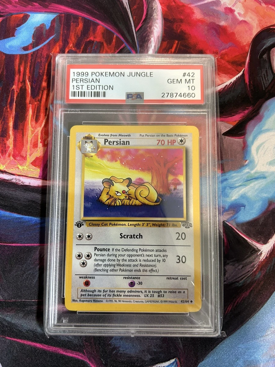 Pokémon TCG Jungle Rare 1st Edition Individual Trading Card Games