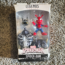 Marvel Legends Series Spider-Man Spider-Ham 6  Action Figure Build-A-Figure