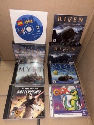 Lot Of 15 Vtg Computer Games * Read Description