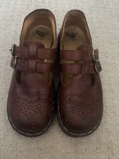 Vintage Early 2000s Dr Marten Mary Jane Brown Leather
