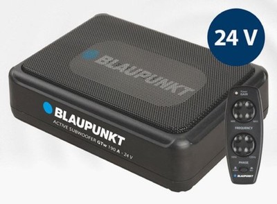 Blaupunkt GTW 190 A - 24V - 5x8'' Untersitzsubwoofer aktiv