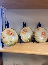 Antique Prussia Small 6 Bowls Flowers Porcelain Marked: You will be buying one