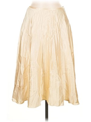 3.1 Phillip Lim Women Gold Formal Skirt M