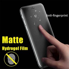 Matte Hydrogel Screen Protector Anti Glare For iPhone 18 Pro 17 Pro 16 Pro 15 14