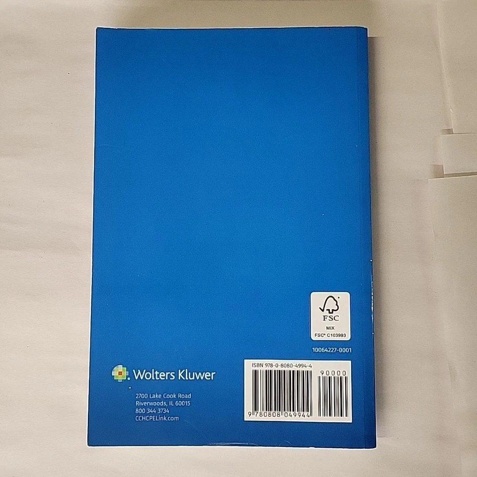 TAX CUTS AND JOBS ACT IMPACT- GUIDE TO REAL ESTATE (CCH By David Windish & Jd - Image 2 of 4