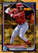 2024 Bowman Draft Sapphire Edition #BDC-93 Joswa Lugo Gold #/50