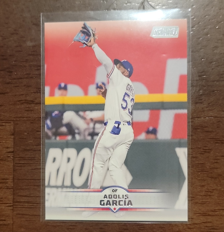 Topps 2025 Stadium Club Base Set Adolis Garcia Texas Rangers #106 MLB