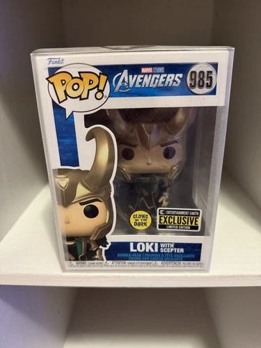 Funko Marvel Loki Glow Entertainment Earth Exclusive Pop! Vinyl #985