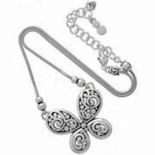 Brighton Contempo Butterfly Pendant Necklace NWT $78 D30287