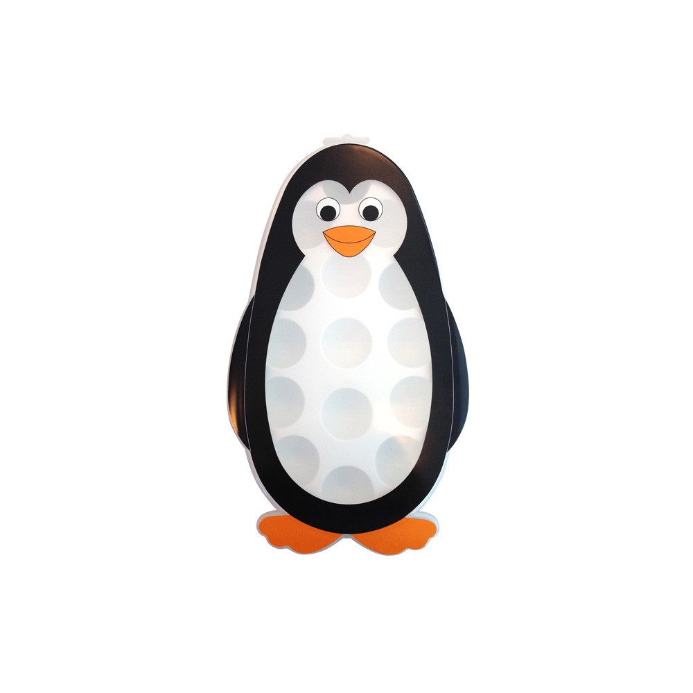 Snips Mr Penguin Ice Maker - Half-ball Shape Ice Cube Mould/Tray - Made in Italy