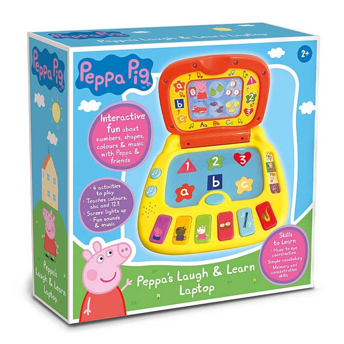 Peppa Pig's Laugh & Learn Laptop - NEW