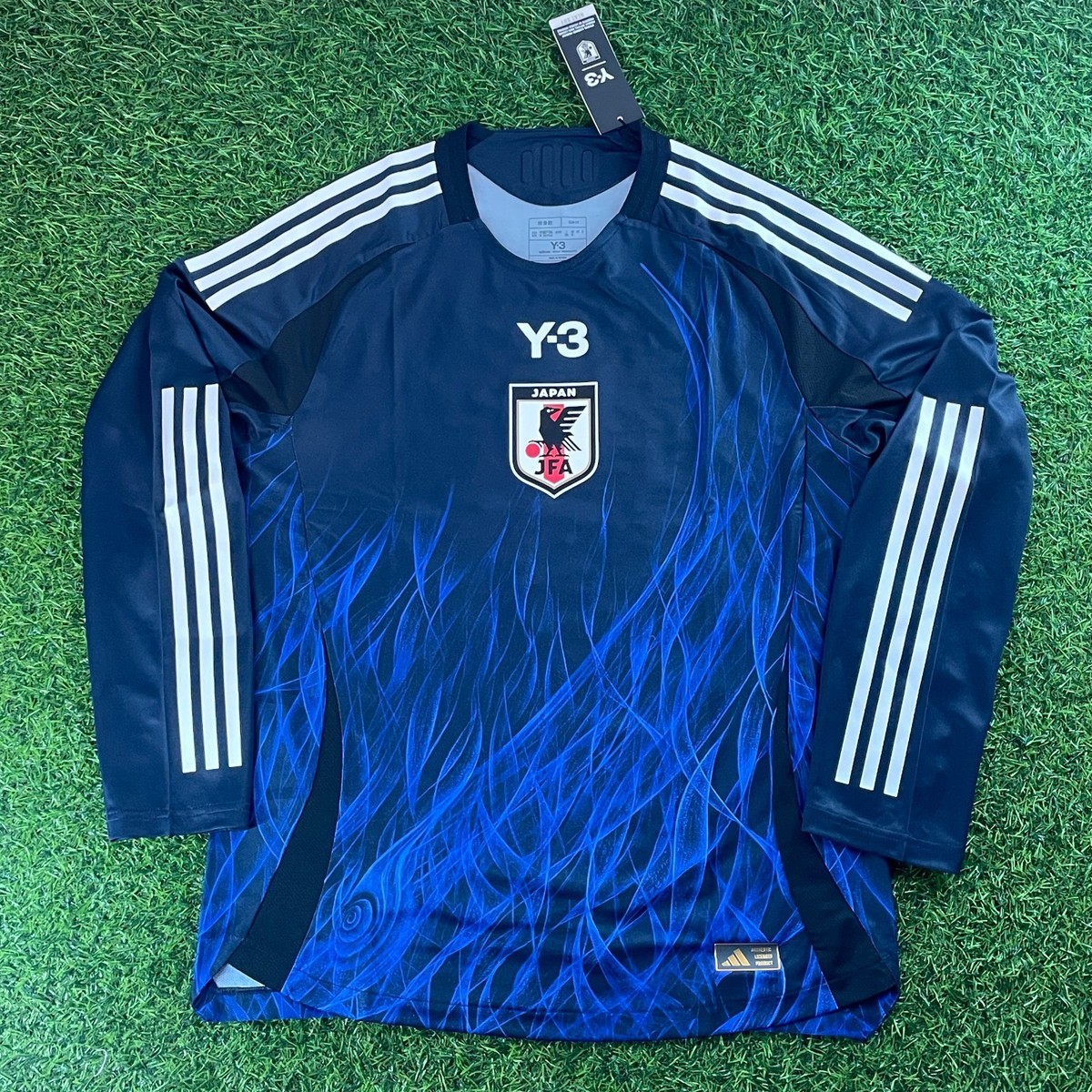 Y3 日本代表　ユニフォーム　L Brand New! Japan 2024 Y-3 Player Issue Long Sleeve Jersey Shirt
