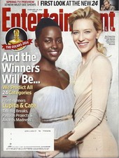 Oscar Odds Entertainment Weekly Feb 2014 Lupita Nyong'o Cate Blanchett 24 Leto