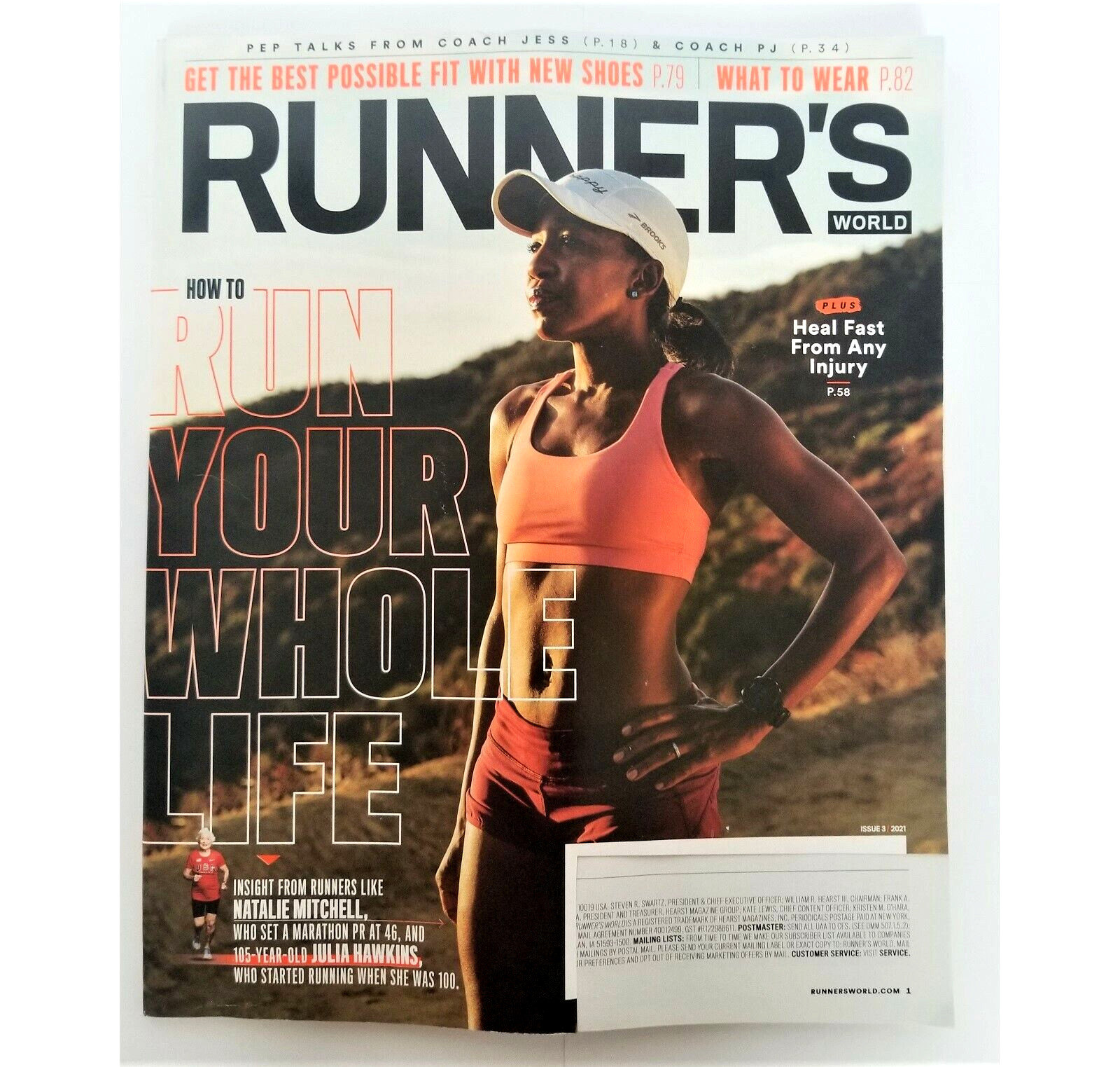 Журнал Runners World Magazine - Выпуск 3 за 2021 год О том, как бегать всю свою жизнь