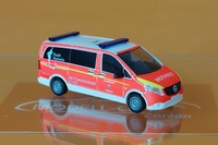 Busch 51182 Mercedes-Benz Vito Notarzt Hameln 1:87 Neu Modell