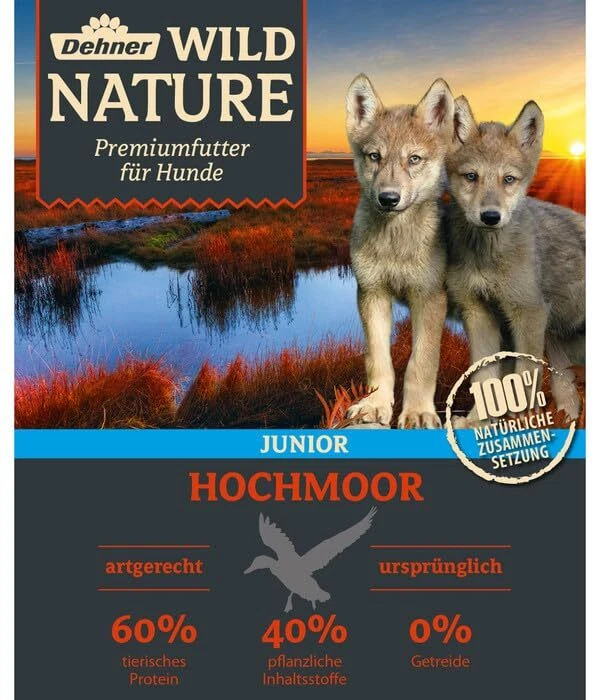 Wild Nature Hundetrockenfutter Junior Hochmoor | hoher Fleischanteil | tieris... - Bild 2 von 4