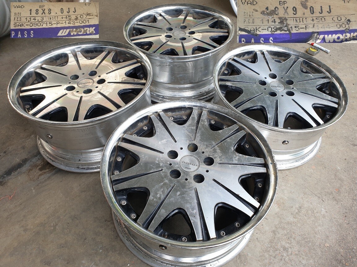 WORK  VARIANZA 　 D3S 18インチ JDM 18