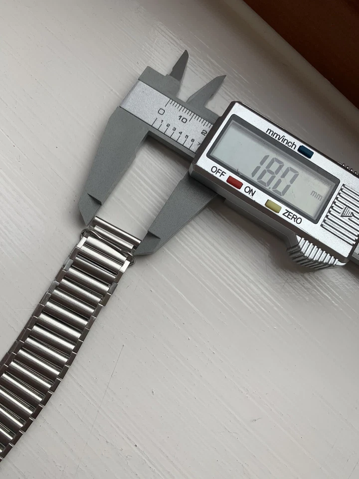 New bamboo 18mm Bonklip watch strap Stainless steel BARGAIN! - Imagem 4 de 4