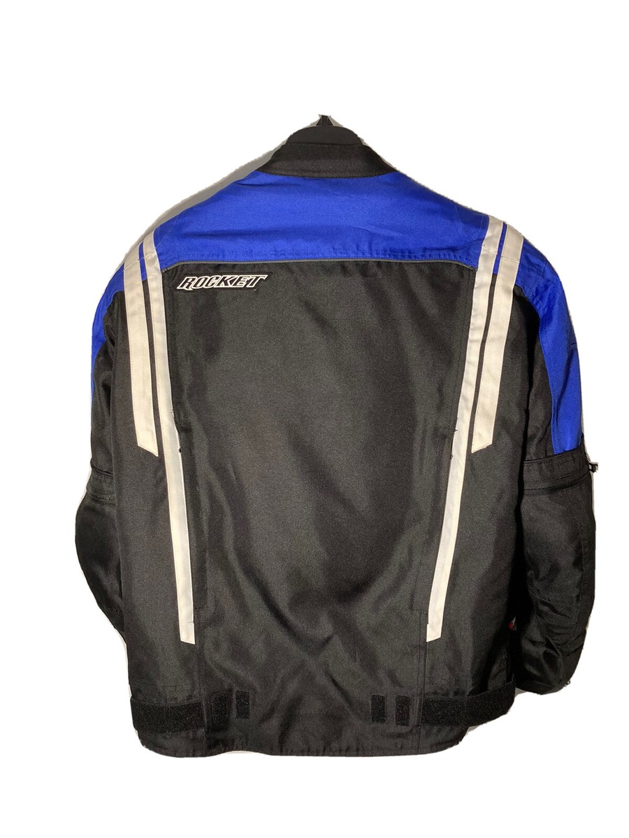 Joe Rocket Men M Textile Motorcycle Racing Jacket-Armored