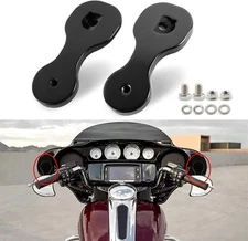 PSLER Motorcycle Spare Mirror Bracket Adapter Rear View Mirror Brackets Adapter
