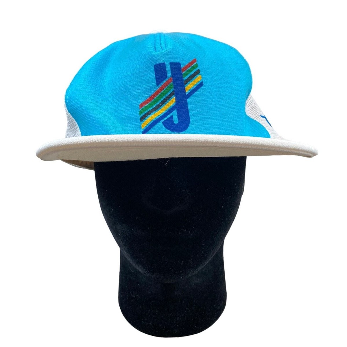 80s ヴィンテージ　アシックス　メッシュキャップ　日本製 Vintage Asics Made in Japan Adjustable Mesh Cap Hat Size L | eBay