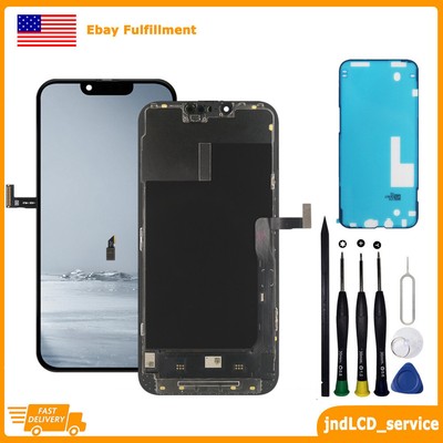 Soft OLED Display For iPhone 13 Pro Max Touch Screen Digitizer Replacement +Tool