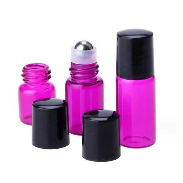 Rollerflaschen für Parfüm, 1 ml – 10 ml Fassungsvermögen mit Metallkugelroller - Bild 4 von 11