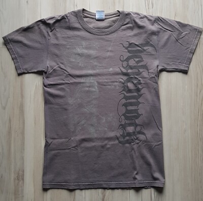 BEHEMOTH 2009 grey shirt ffo mayhem dimmu borgir cradle of filth immortal vader