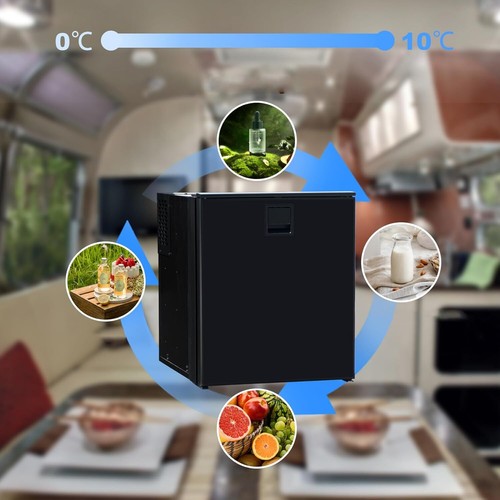 SMAD Nevera RV Nevera DC 12V/24V Eléctrica Bajo Encimera 60L Camping - Imagen 10 de 12
