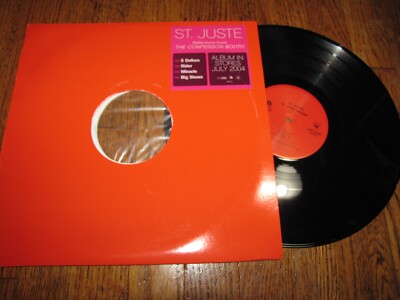 ST. JUSTE - SELECTIONS FROM THE CONFESSION BOOTH - COLUMBIA RECORDS EP