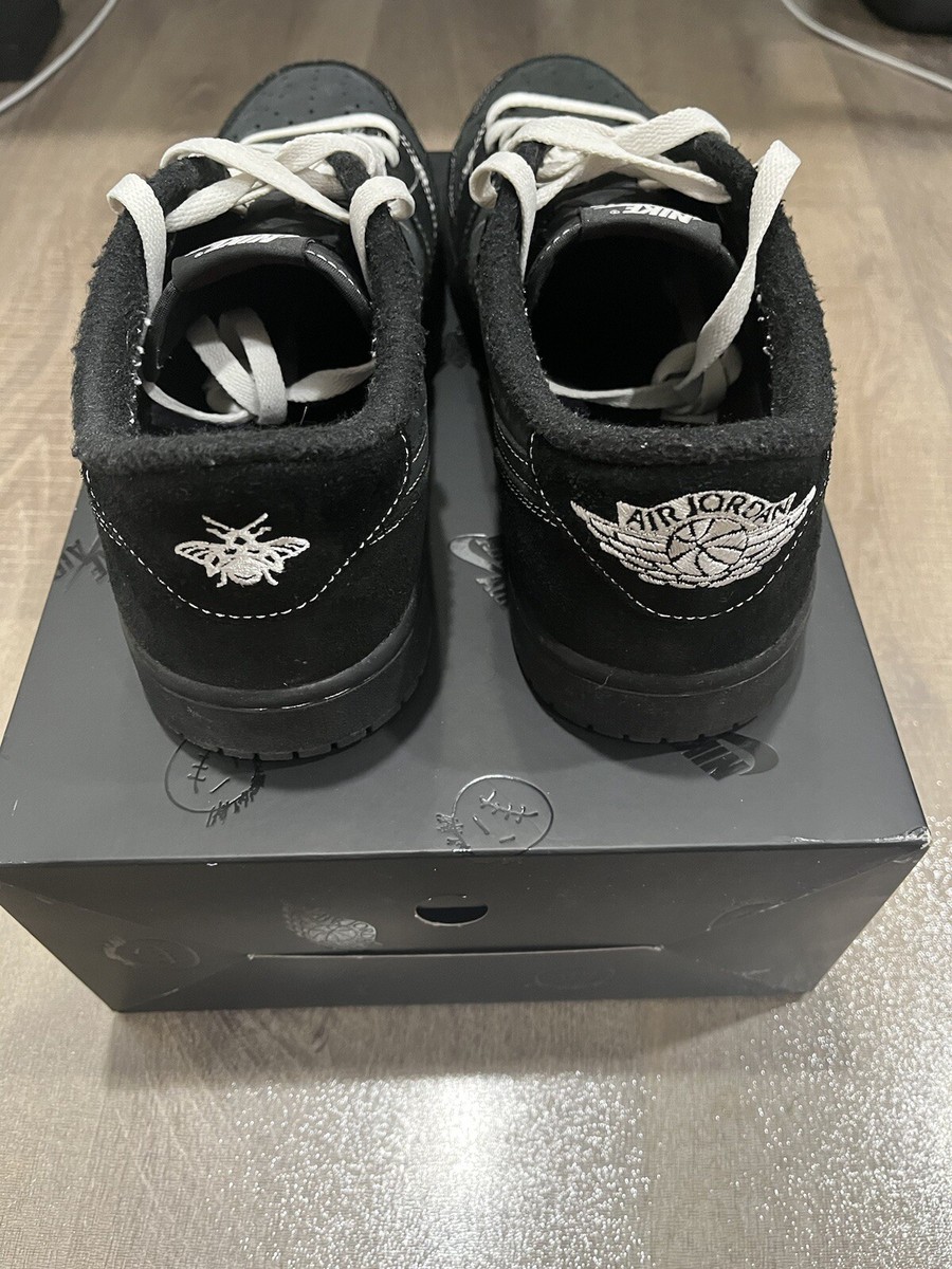 Size 11 - Jordan 1 Retro Low OG SP x Travis Scott Black Phantom | eBay