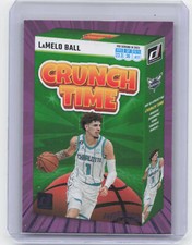 2023-24 Donruss #5 LaMelo Ball Crunch Time Purple Press Proof
