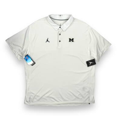 michigan jordan polo shirt