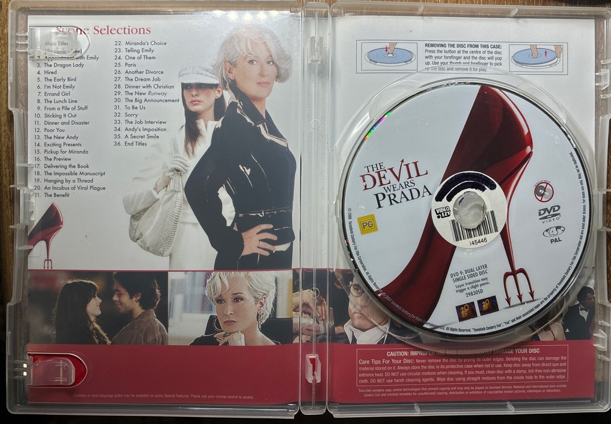 DVD: The Devil Wears Prada - 2006 Comedy Drama, Former Rental