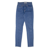 LEVI'S 721 High Rise Womens Jeans Blue Slim Skinny W26 L32