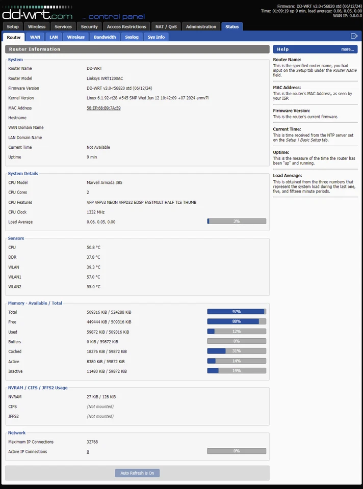 Linksys WRT1200AC AC1200 Gigabit Router DD-WRT OPENVPN 2.4ghz 5ghz 802.11ac - Bild 3 von 4