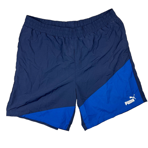 Pantalones Cortos Puma Power Colorblock Talla 2XL XXL Azul Entrenamiento