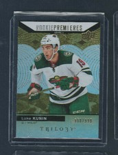2017-18 Trilogy Rookie Premieres Level 1 # 66 Luke Kunin /999