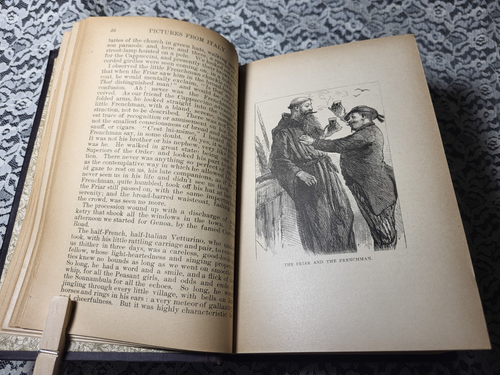 1885-DICKENS WORKS-DROOD-PICTURES FROM ITALY-AMERICAN NOTES-ILLUS.-HURST & CO- - Picture 15 of 18